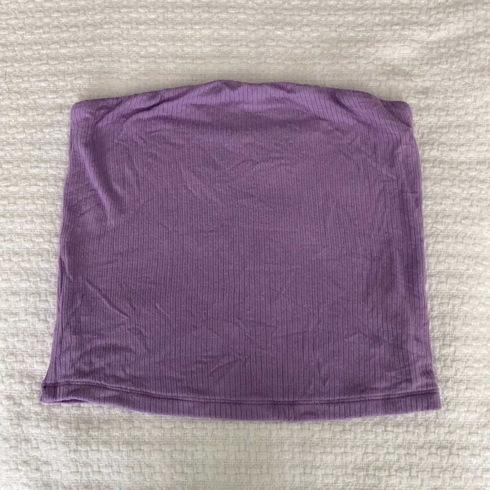 Ribbed crop top